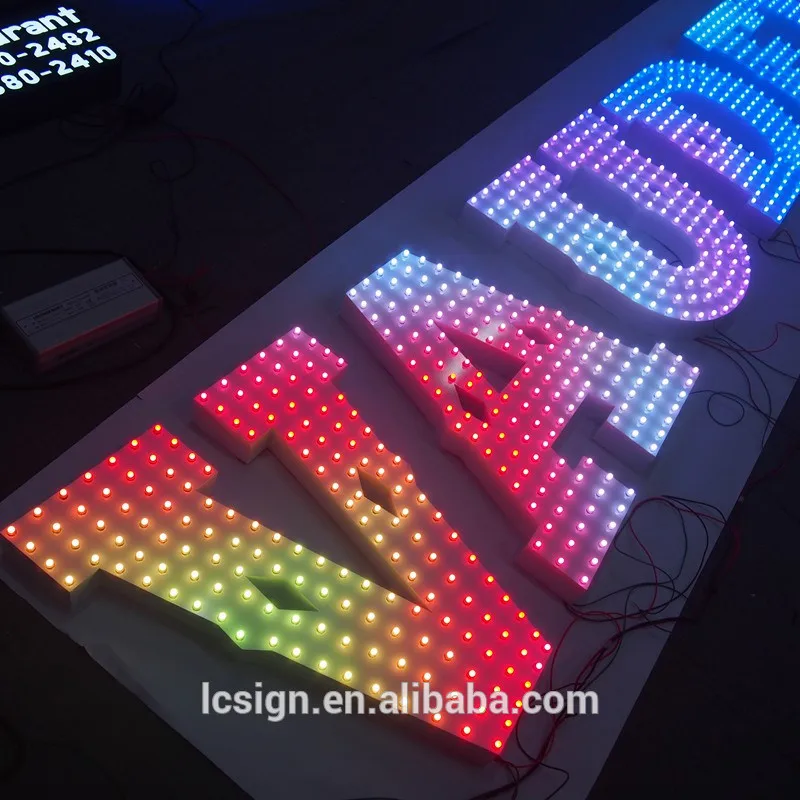 Круглый пиксельный светодиод 12 мм рассеянный неоновый RGB для