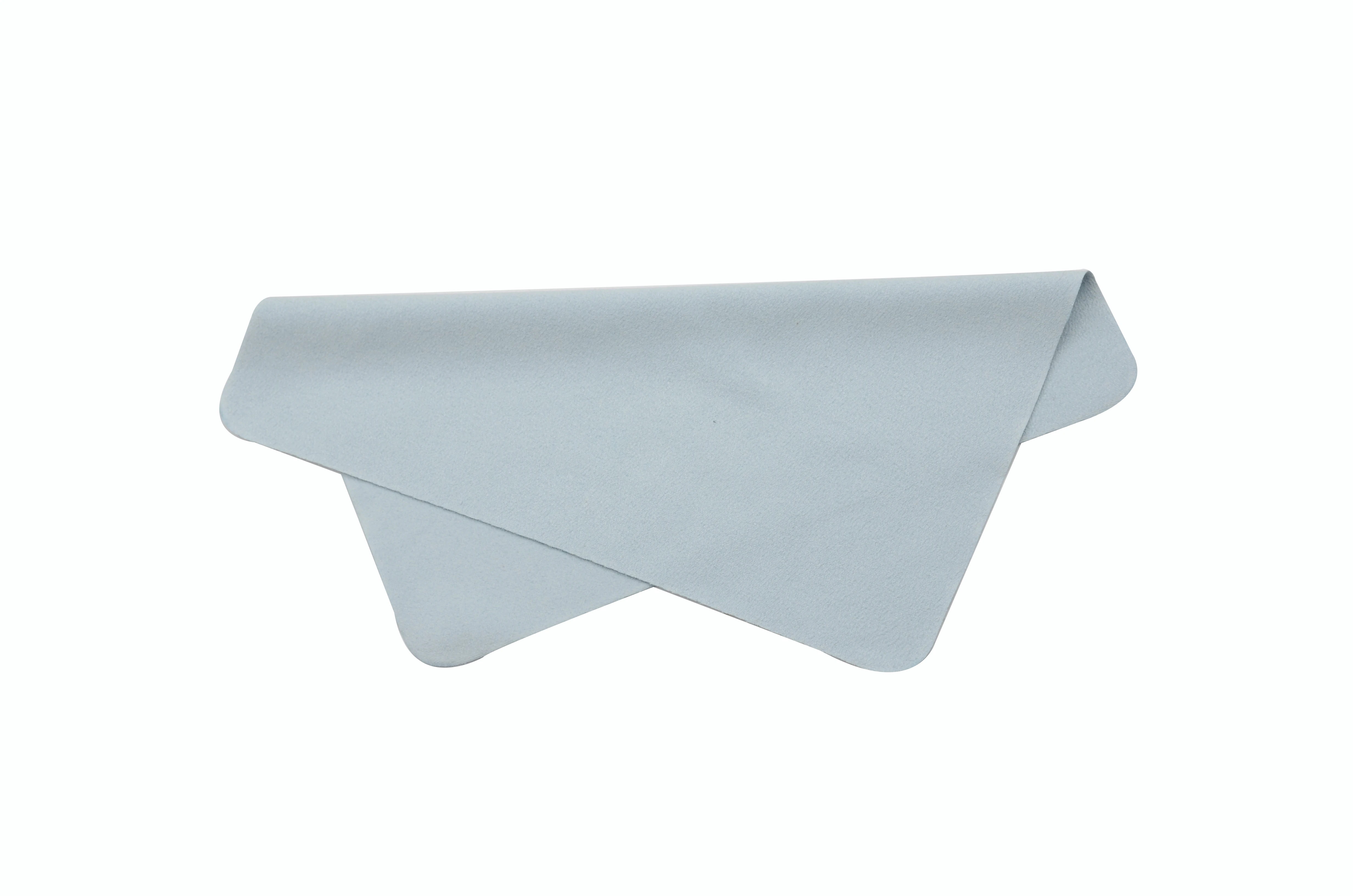 microfiber suede two side flannel eye glasses cleaning cloth