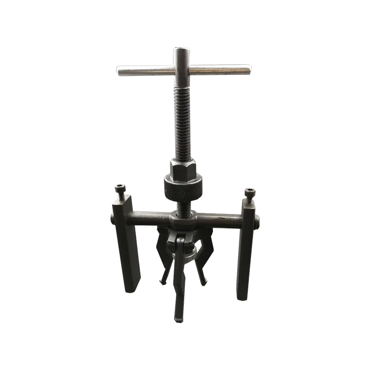 Three-Jaw Pilot Bearing Puller Remove sleeve type bearings with this handy bearing puller