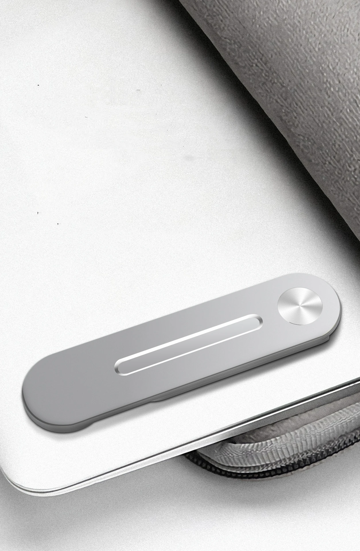 Creative home decoration notebook side screen magnetic portable metal expansion mobile phone holder