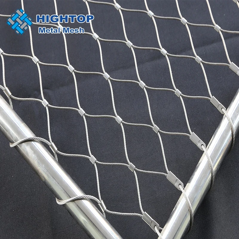 architectural stainless steel wire mesh/stainless steel cable mesh/ ss rope cable wire net