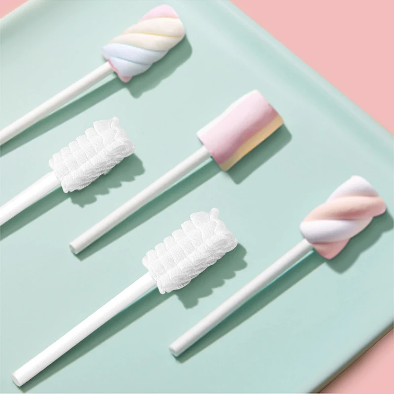 Friendly Gauze Mint medical absorbent Pregnancy tongue Cleaner Disposable Baby
