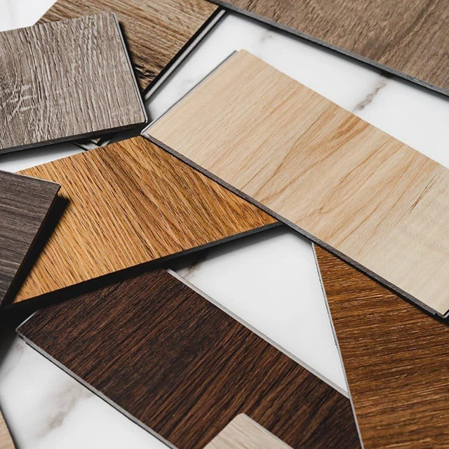 Architectural Decoration Materials Does Not Contain Glue Wear-resistant Ac1 21 7mm 8mm Spc Stone Plastic Flooring