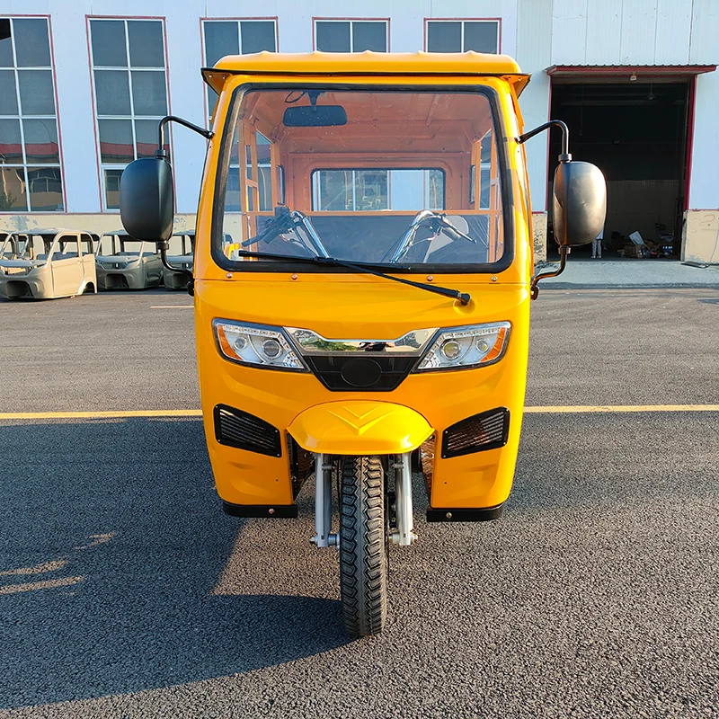 200cc Gasoline Passenger Tricycle New Self-Unloading Three-Wheeled Motorcycle with Core Motor Component