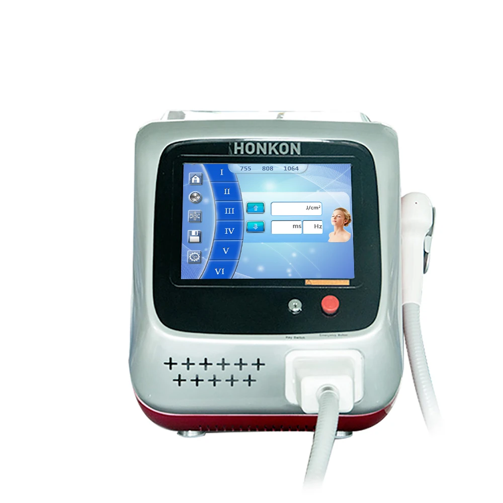 Тройной волны Диод Лазерная эпиляция 755 808 1064 лазерная машина для удаления волос