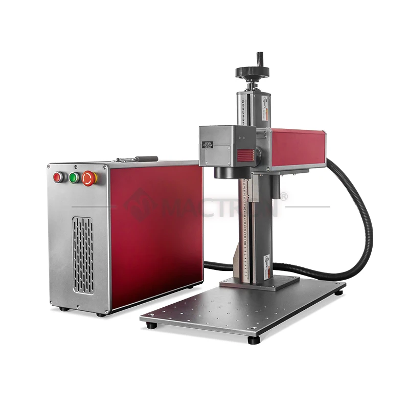 
High Precision Mini Handy Gobo Jpt 30 Watt Fiber Laser Marking Machine 