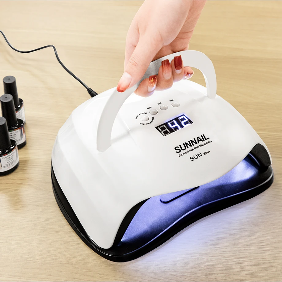 Most Popular Portable Nail Light 72W SUNX Plus Uv Led Powerful Dryer Drying Uv Gel Fast Manicure Lamp
