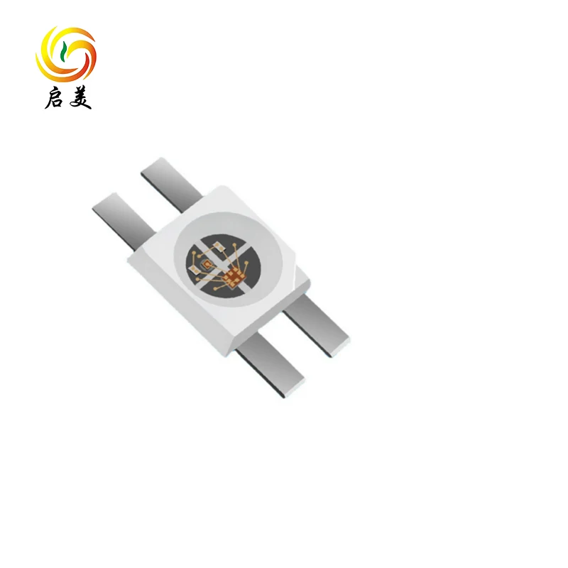 QM Custom High Brightness Reverse Mount Full Colors Blue White pink 4-pin 6028 Rgb Smd Led for Gaming Mechanical Keyboard