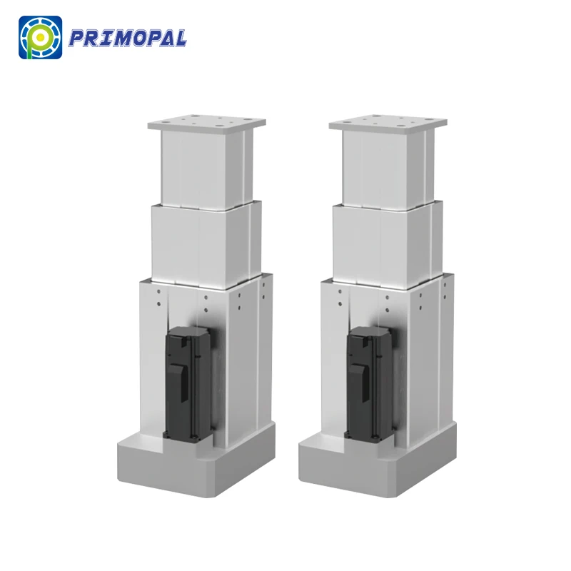 PrimoPal high torque 48V powerful 10000N 1000mm vertical table dihool lifting column solar