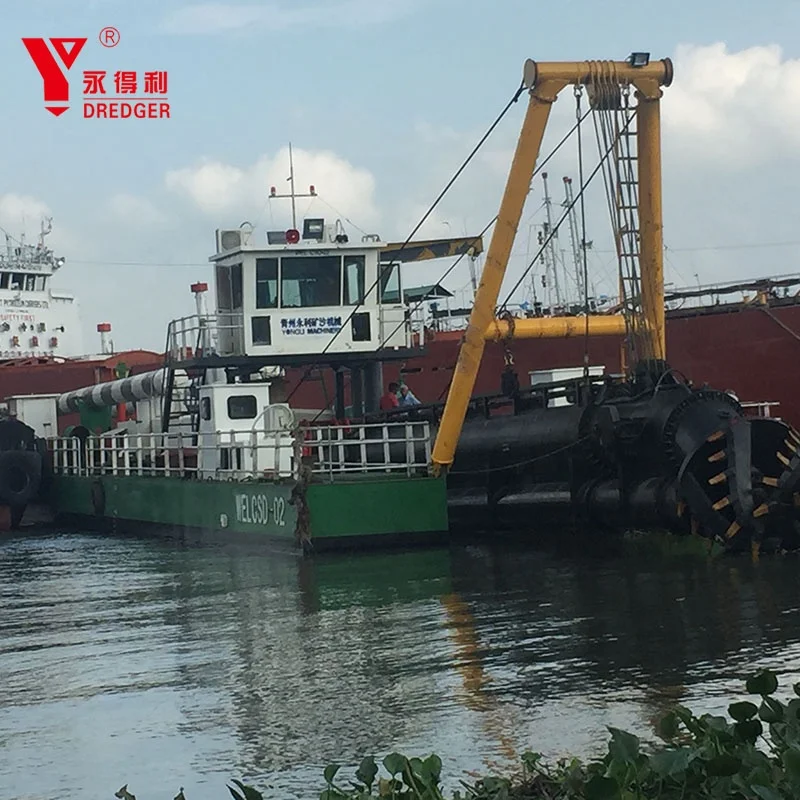 Hot sale dredger machine/ sand dredging machine/dredger in sale for the sand pumping
