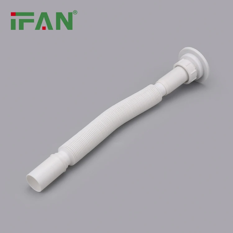 Оптовая Продажа с фабрики IFAN пластиковый пуховой шланг для водопроводной раковины гибкий дренажный