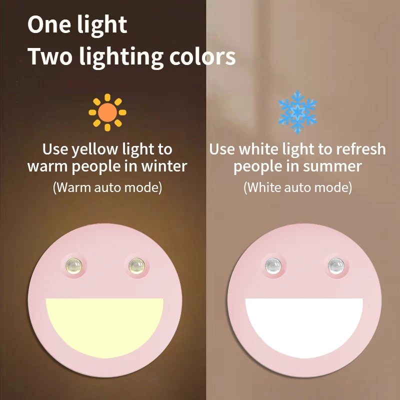 Magnetic Wall Sconce AAA Battery Stick Motion Sensor smart LED Night Light 4 Lighting Modes 2 colors Dimmable Indoor Night Lamp