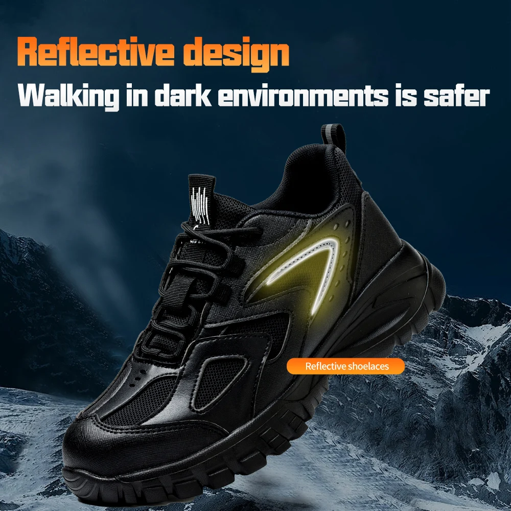 Wholesale China Anti-Puncture High Microfiber Leather Shoes Electrical Wear-Resistant Anti-Static and Smash Safety Shoes