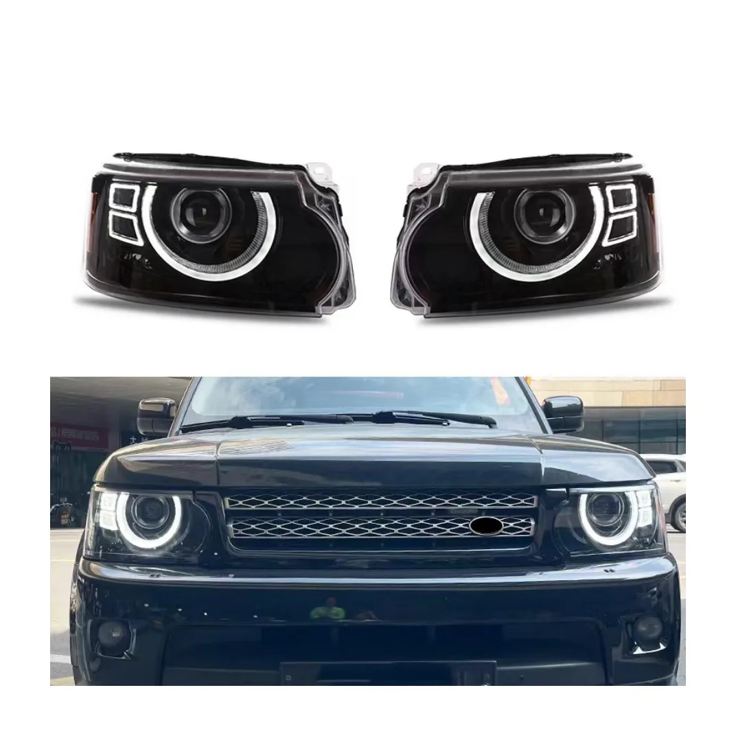 Quality Car LED Head Lamp For Range Rover Sport 2005- 2013 L320 Range a Rover Sport LR030759 LR030791 LED Headlight