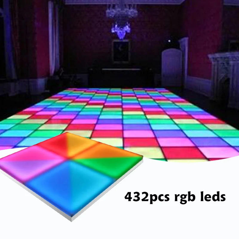 Grace Walkway Acrylic 1Square Meter DMX 432pcs LED Dance Floor Light