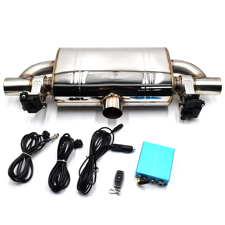 Auto Exhaust Valve Fine Tuning H-Type Single Input Single Output Electric Valve Drum Modification Accessories