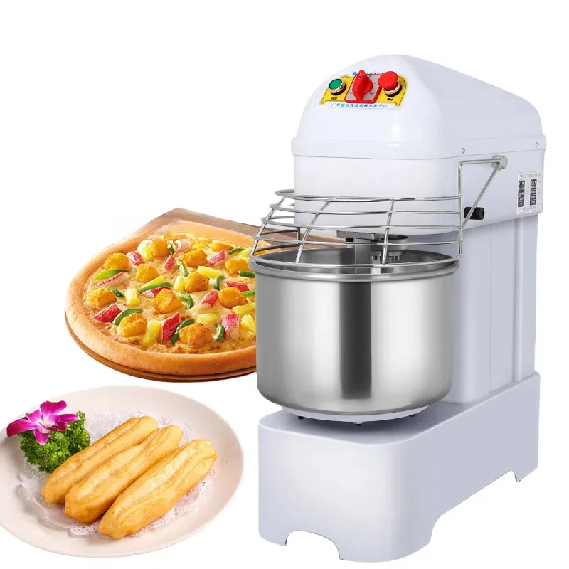 Hot Sales Bakery Baking Equipment Commercial Dough Kneader Double Speed Spiral Dough Mixer, Flour Mixing Machine