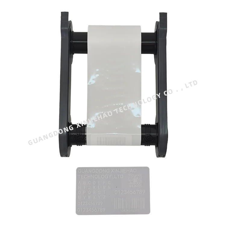Совместимый Evolis Primacy2 RCT215NAAA белый RCT212NAAA синий RCT213NAAA красный RCT214NAAA зеленая лента с чипом 2000 изображений/рулон