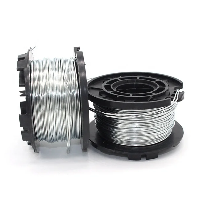 tw1061t tie wire spool double loop tie wire for binding rebars , steel bars