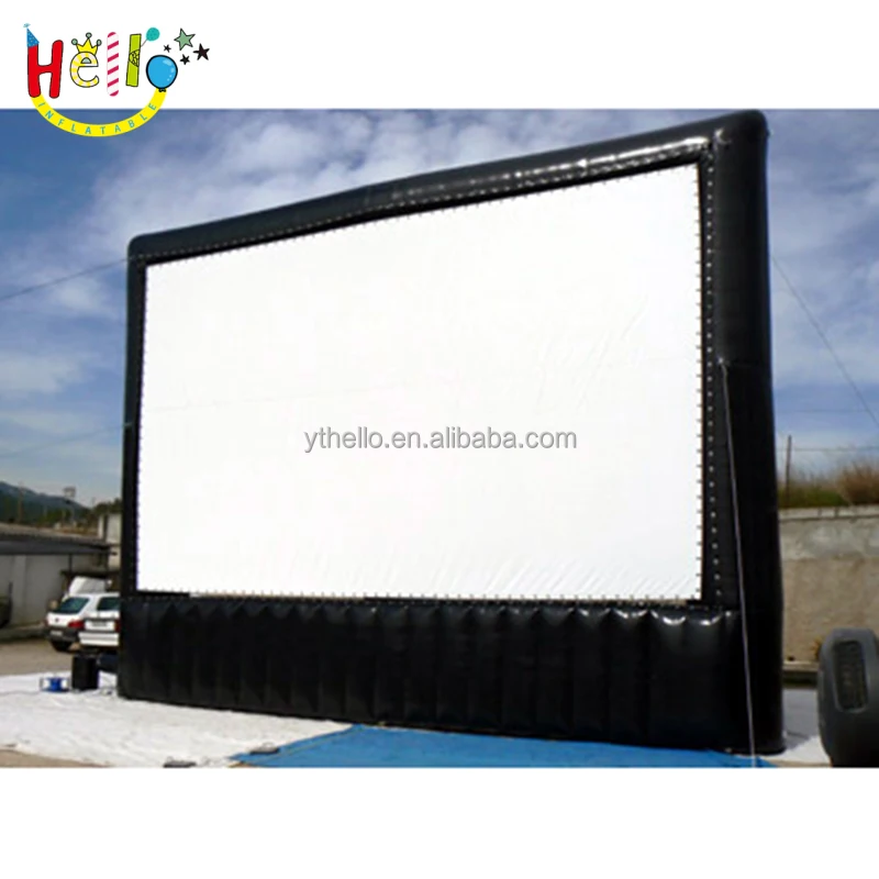 
 Manufacturers Custom Airtight Used Large Outdoor Cinema Inflatable Screen  