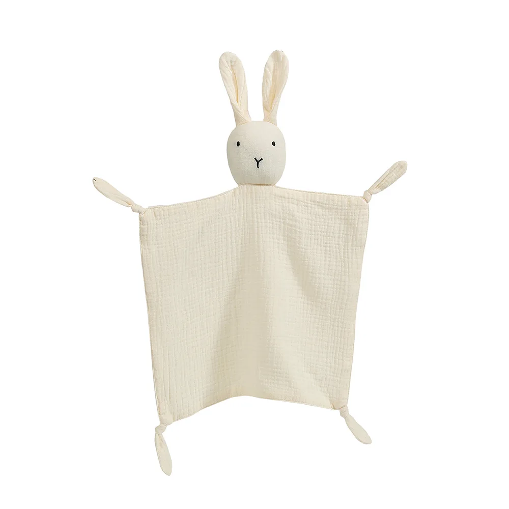 Cotton Rabbit Security Blanket For Baby Sleeping Cute Baby Plush Toy