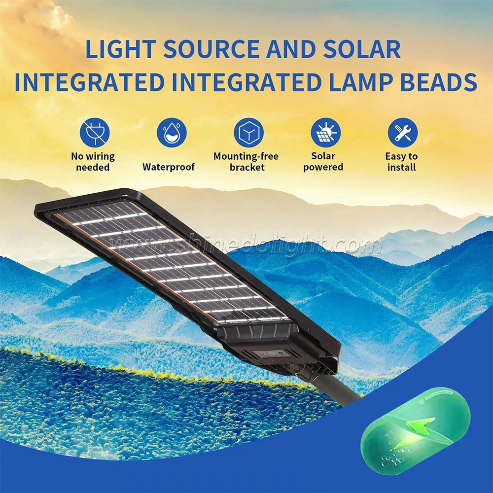 Powerful Outdoor Solar Lights 12000 Lumens Lighting 504 LED Garden Lamp Solar Panel Lamps Waterproof Motion Sensor Street Light