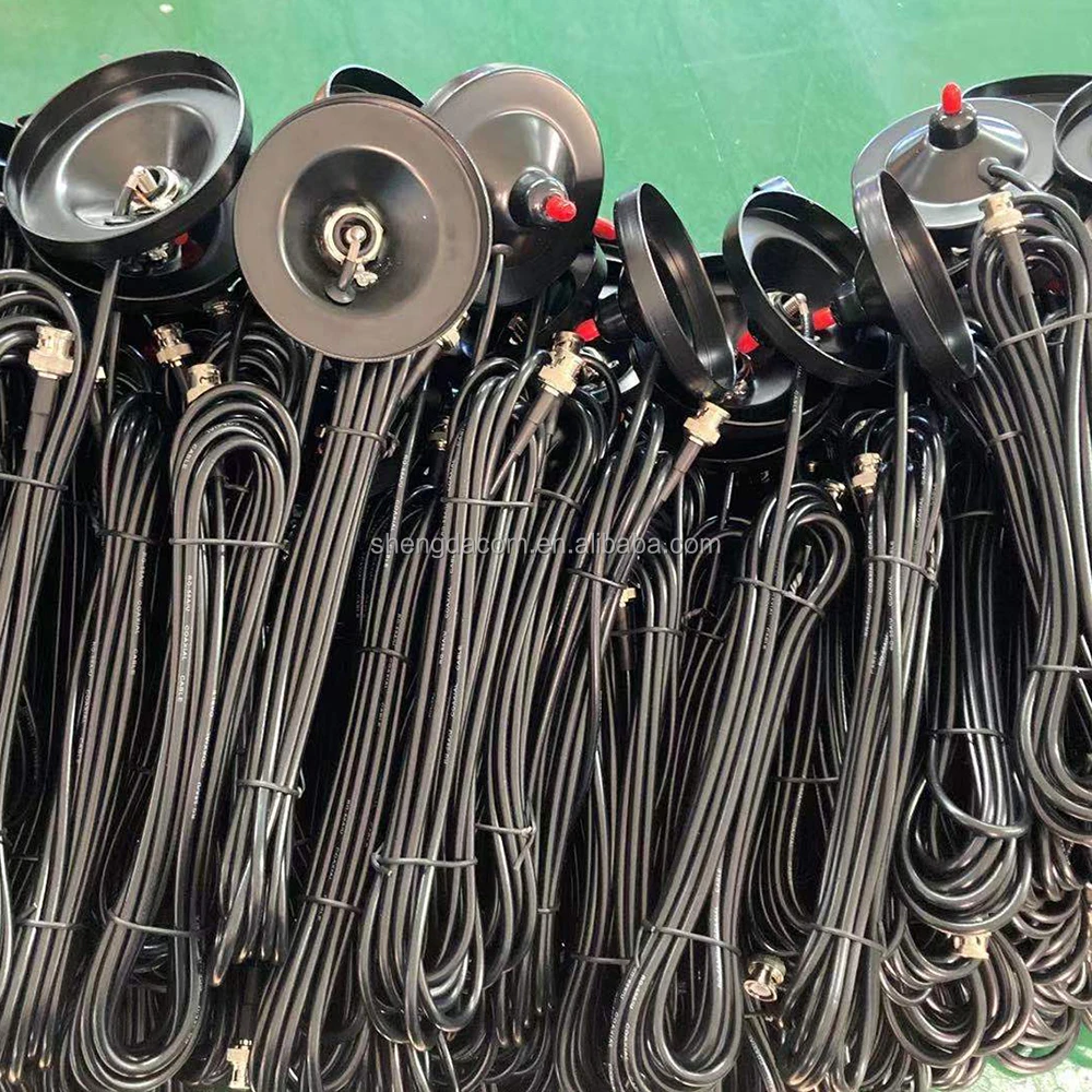 144/430MHz dual band mobile antenna amateur radio antenna 2.5/3.5dBi communication antenna with magnetic base