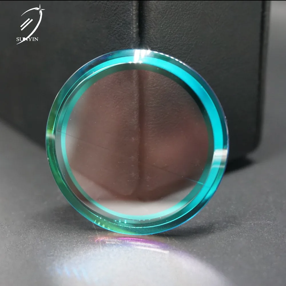 Durable Anti-impact  Green Scratch Resistance Sapphire Crystal Watch Glass