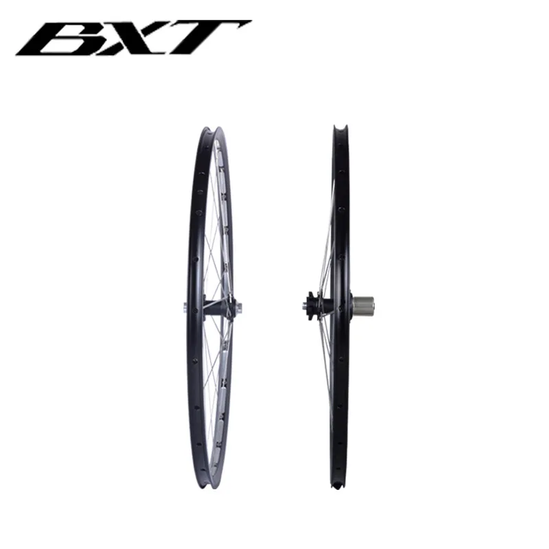 2022 new MTB Mountain Bike Wheelsets 4 Bearing Hub Bike Parts Bike Aluminum Alloy Wheel Sets 28Holes Cycling Wheels free ship