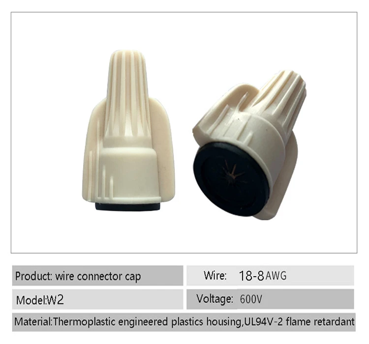 
Electrical cable end cap with waterproof glue IP68 Power Cable Wire Connector closed-end connector 