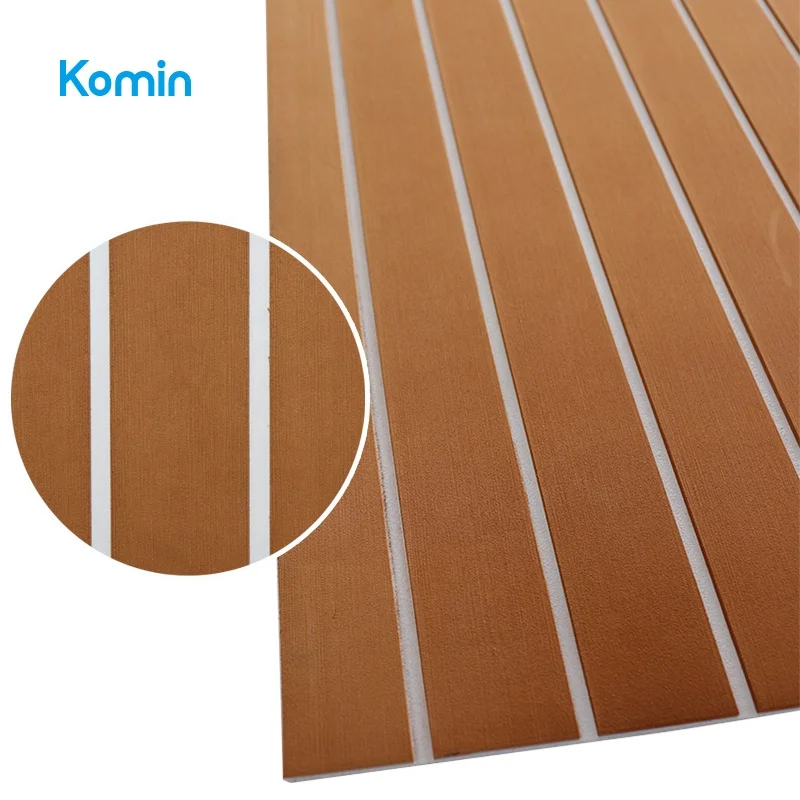 Komin Non Skid EVA Foam Teak Floor Boat Decking Sheet