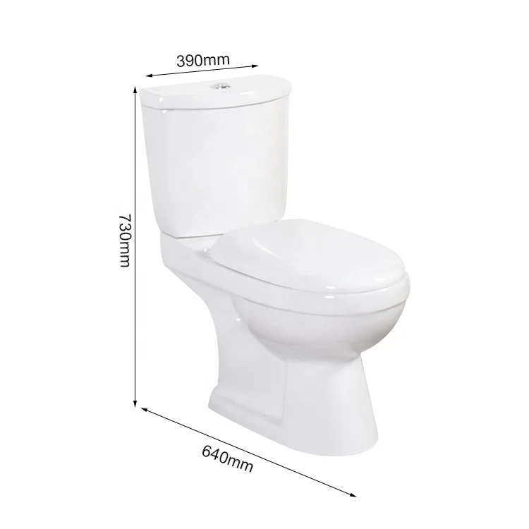 Принадлежности от поставщика дешевый туалет из двух частей с комплектом раковины для