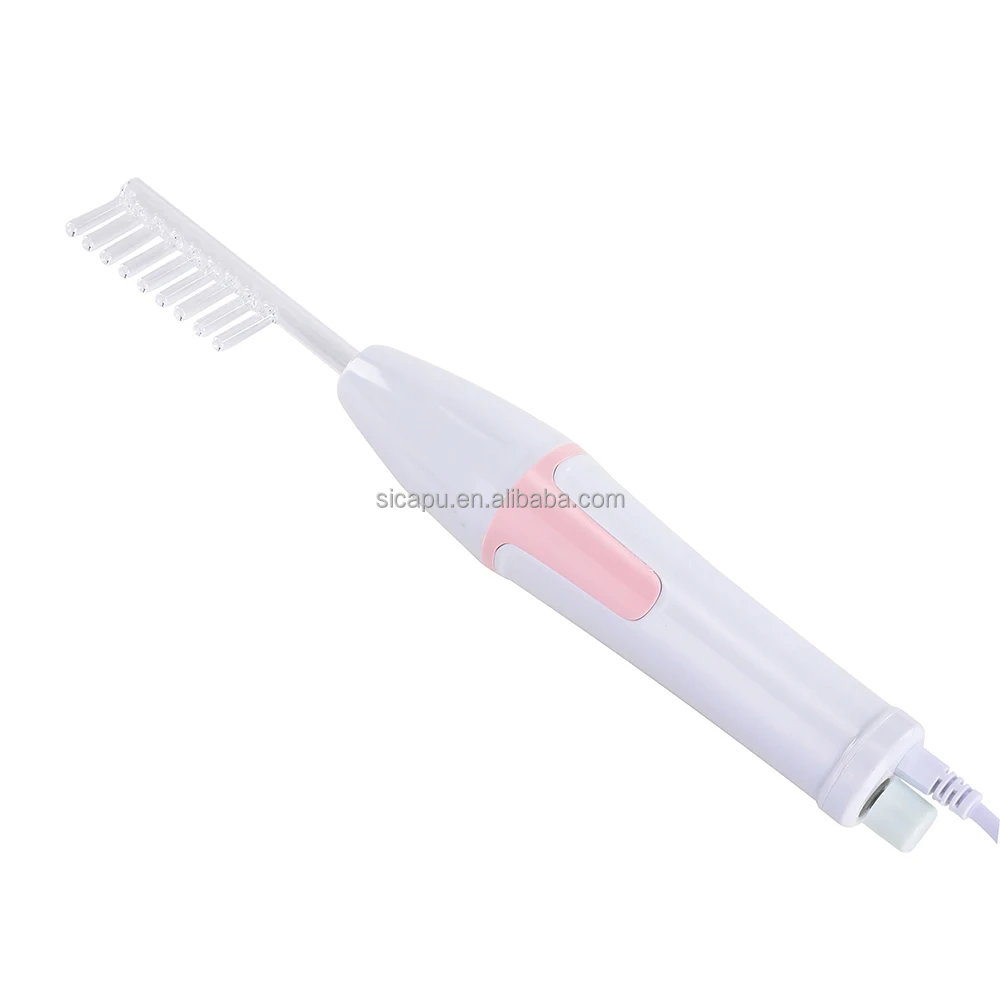 SICAPU  Red Light Vibrating EMS hair growth Scalp Massager Brush Oil Applicator hair Care Scalp Comb Anti hair growth machine