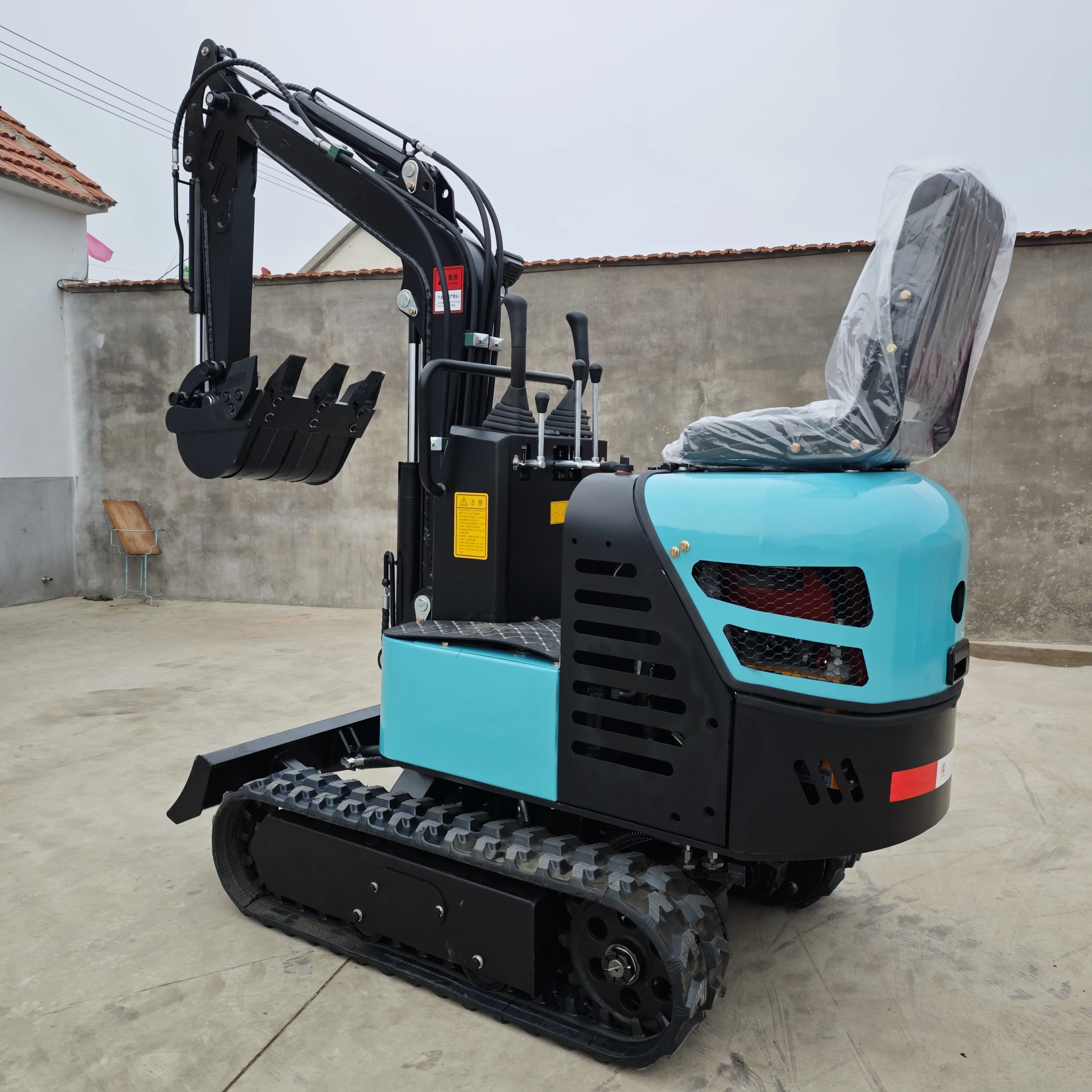 Мини-1 1 т Рабочий вес китайский мини-экскаватор двигатель Yanmar легкое землеройное оборудование