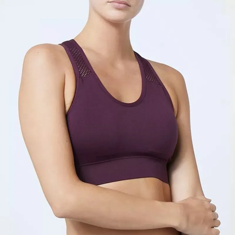 Hot Sale Gym Activewear Manufacturers Custom High Impact Fitness Yoga Bra Women Nude Sports Bra