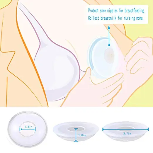 Китайский завод, моющийся Мягкий силиконовый чехол для груди для кормящих мам