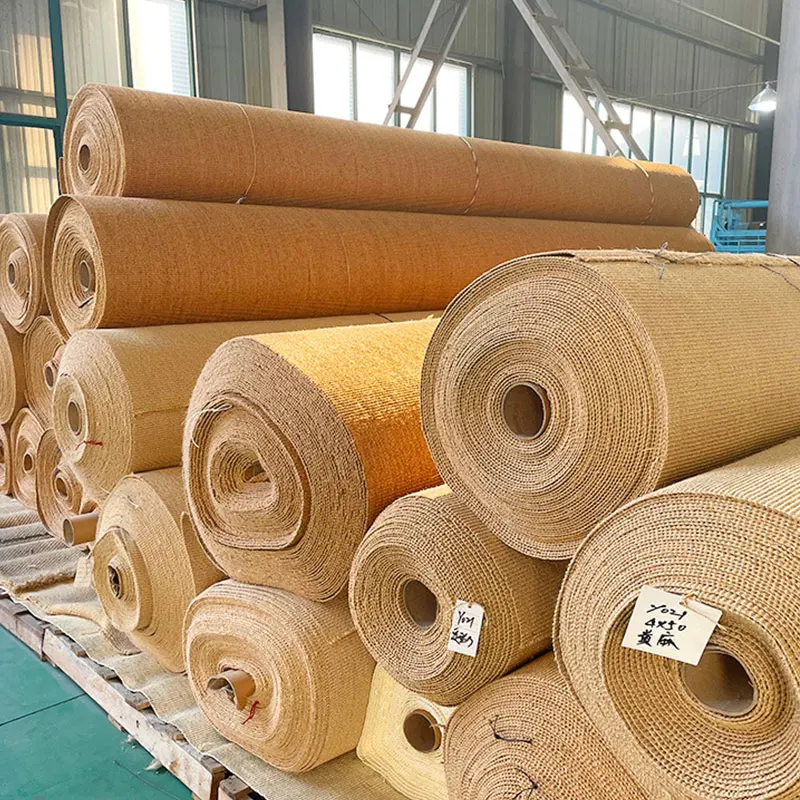 Manufacturers Wholesale Sisal Jute Tea Room Zen Straw Living Room B&B Hotel Linen Mat Sisal Carpet