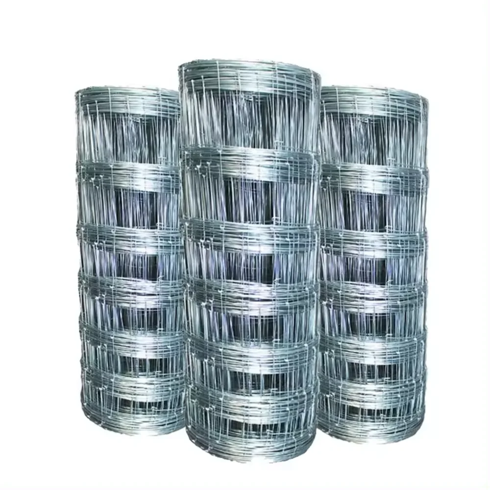 Boundary Fencing sheep and hogs Fixed Knot Deer Fence for Livestock hinge joint with high-strength tensile steel wire