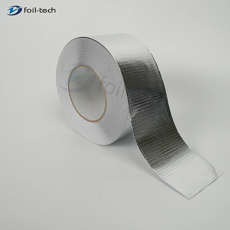 Wholesales Good Performance Self Adhesive Reinforced Fireproof Aluminum Foil Tape