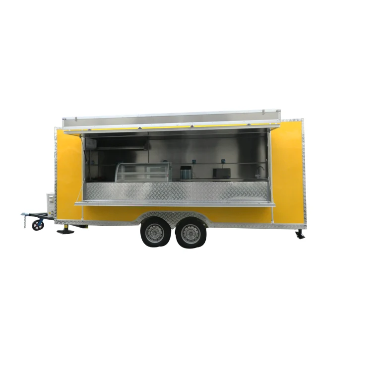 high quality spain food trailer with good price for sale