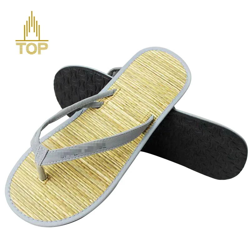 Bamboo Flip Flops Sandals Summer Slipper Hotel Bathroom Slippers