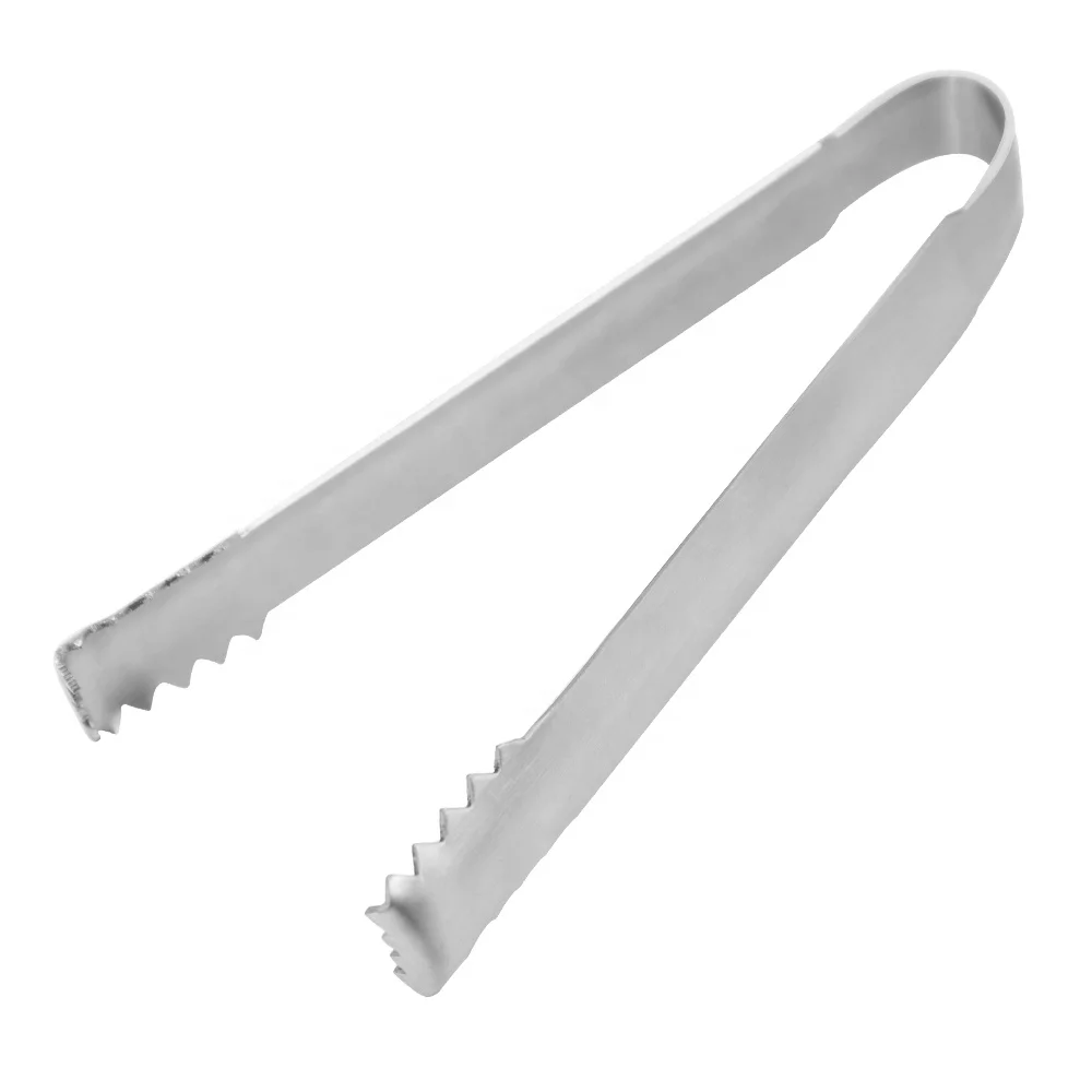 Stainless Steel Mini Kitchen Tong Shisha Salad Pliers Ice Bucket Sugar Cube Tweezer Meat Cooking Grill bbq Accessories Food Tong