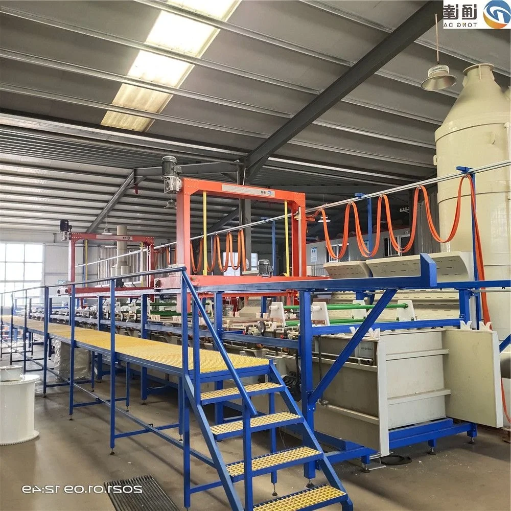  Tongda11 metal electroplating line Barrel production nickel plating