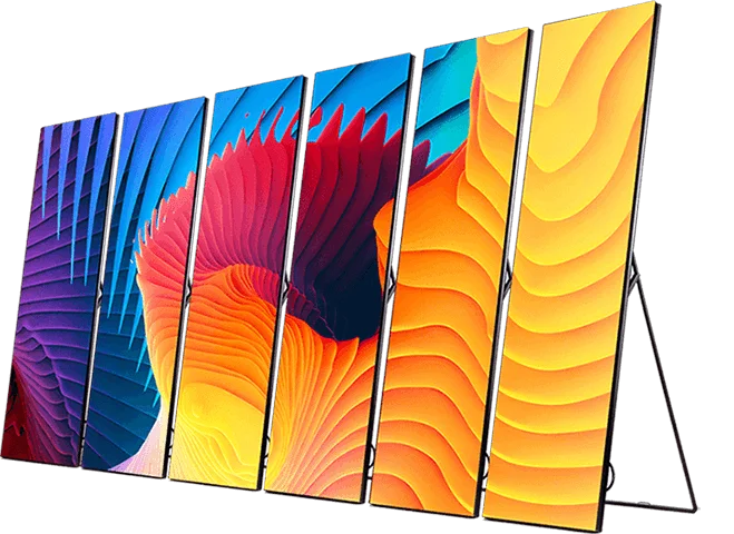 Led Screen Factory High Quality Indoor Mirror Led Poster Screen P2.5 High Definition  Epistar Led Display Soft LED Module