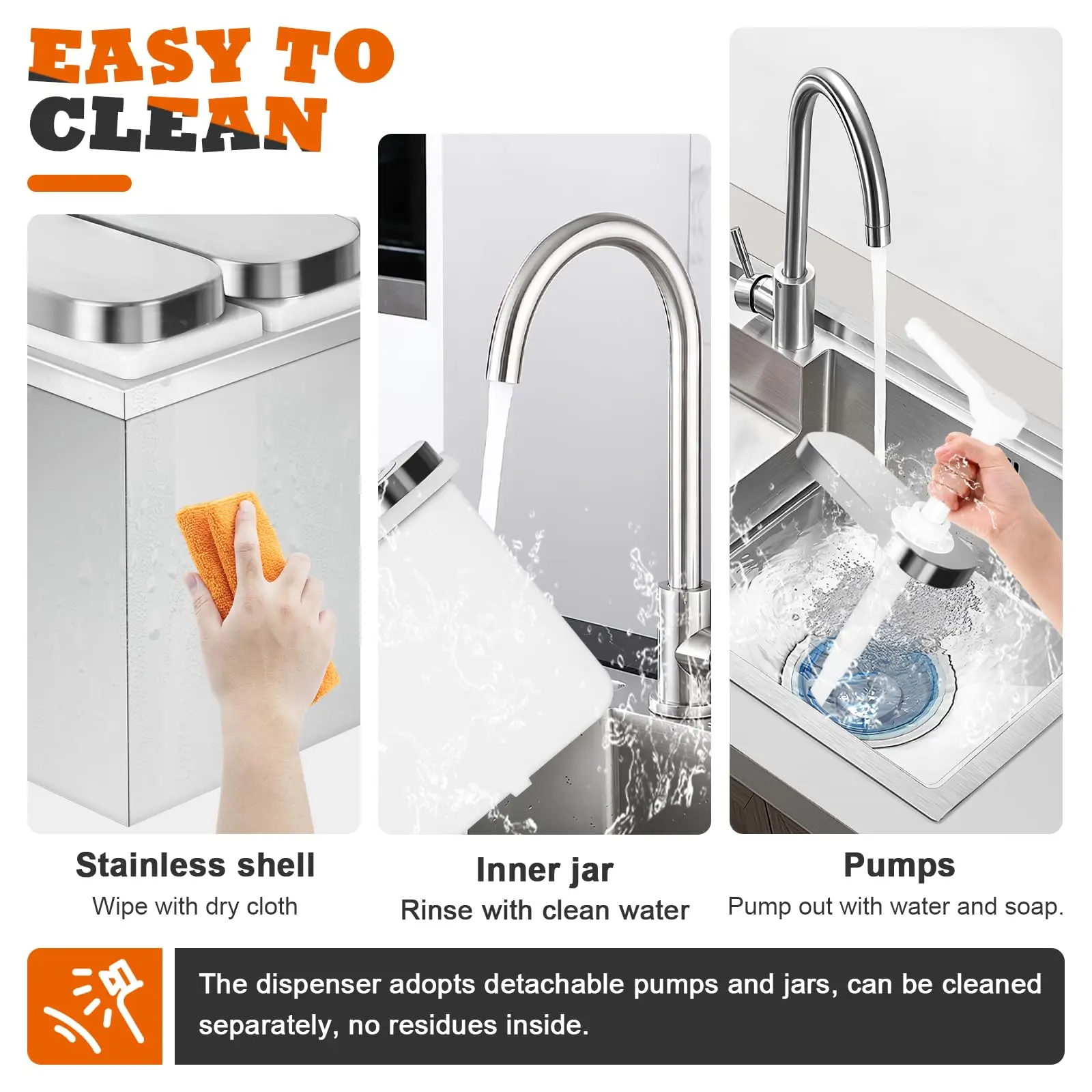 High-Quality Sauce Dispenser Bottle Buffet-Only Condiment Dispenser Cheese Sauce Dispenser Automatic For Commercial Kitchen