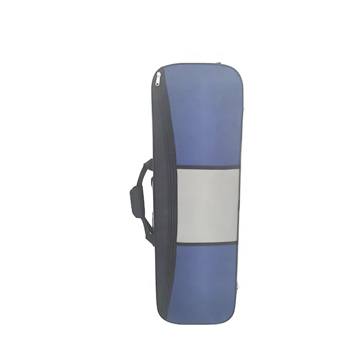 Custom best selling  wholesale oxford cover  oblong foam light hard violin  case 2014V