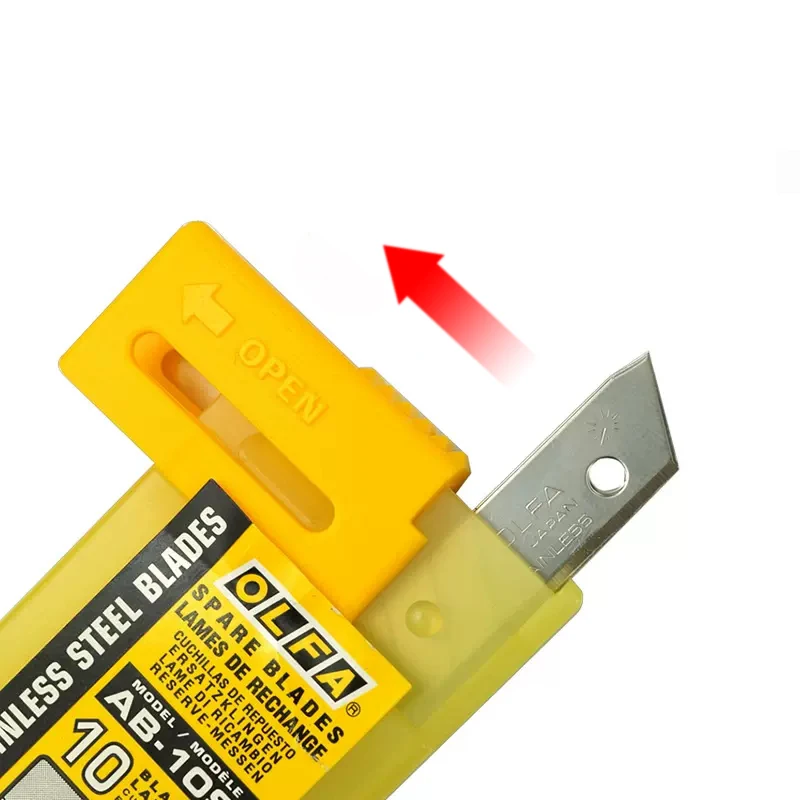 OLFA AB-10S Stainless steel material With a folding blade Utility knife 9mm blade