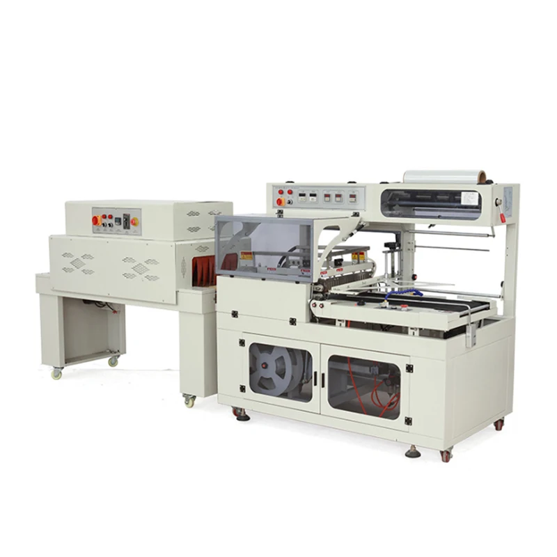 Automatic L Bar Sealer Side Sealing machine Shrinking Wrapping Tunnel for skateboards