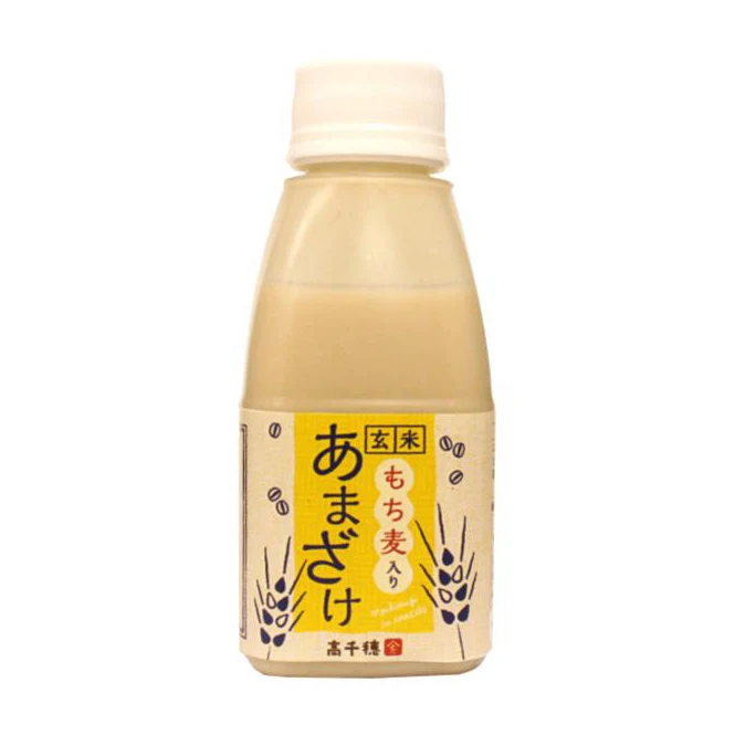 Japanese healthy fruit and vegetable juice drink with sweet sake