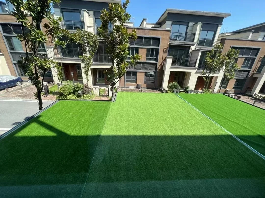 Black Artificial Grass Carpet Roll Synthetic Turf Lawn for Outdoor Landscape